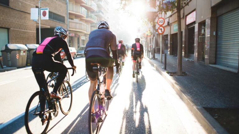 Cycling Competition Held In Spain